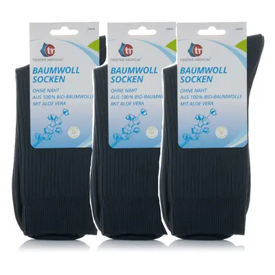Tiedtke-Medical Diabetiker Biobaumwollsocken Aloe Vera 3 St