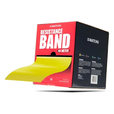Matchu Sports - Fitnessband Rolle 45 Meter Widerstandsband Resistance Band m
