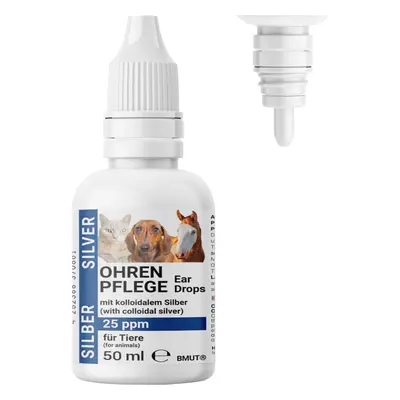 Bmut Ohrentropfen für Hunde & Katzen mit kolloidalem Silber 50 ml