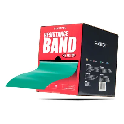 Matchu Sports - Fitnessband Rolle 45 Meter Widerstandsband Resistance Band m