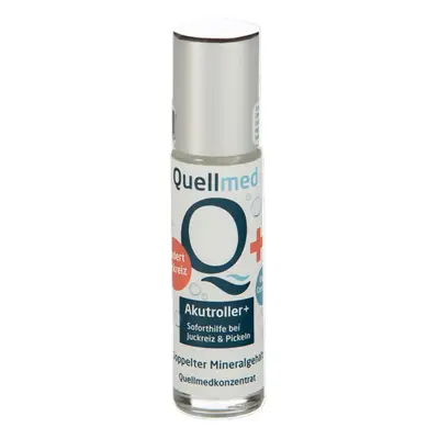Quellmed Akutroller – Beruhigt Hautreizungen sofort mit natürlichem Heilquellwasser 10 ml Roller