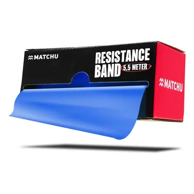 Matchu Sports - Fitnessband Rolle 5,5 Meter Widerstandsband Resistance Band m