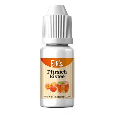 Elli´s Pfirsich Eistee Lebensmittelaroma 10 ml Tropfen