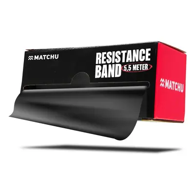 Matchu Sports - Fitnessband Rolle 5,5 Meter Widerstandsband Resistance Band m