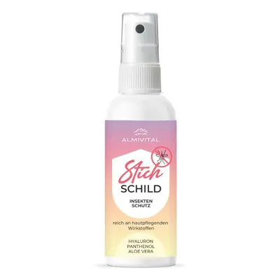 Almivital Stich-Schild Anti-Insekten-Spray – Effektiver Schutz, dermatest® 'sehr gut' 100 ml Spr