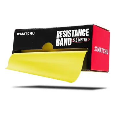 Matchu Sports - Fitnessband Rolle 5,5 Meter Widerstandsband Resistance Band m