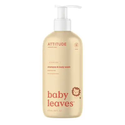 Attitude Baby Leaves 2-in-1 Shampoo & Body Wash Peer Nectar 473 ml Waschgel