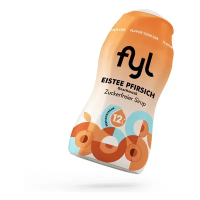 Fyl Zuckerfreier Sirup Eistee Pfirsich Geschmack 48 ml