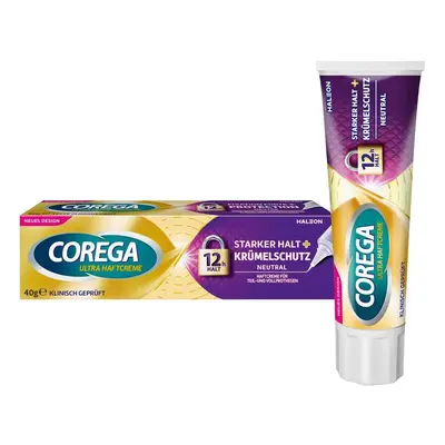 Corega ultra Haftcreme starker Halt+Krümelschutz 40 g Creme