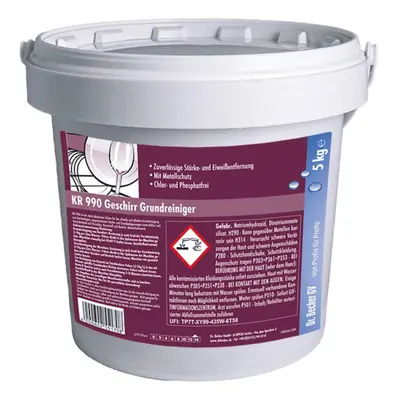 Dr. Becher KR 990 Geschirr Grundreiniger 5 kg Reinigungsmittel