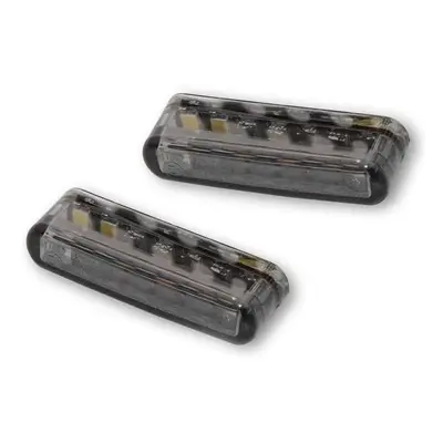 Led winkers Shorty position light combo smoked pair