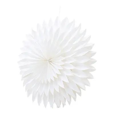 Storlien Weihnachtsstern mit Licht Papier Ø80 cm Pendelleuchte weiß.