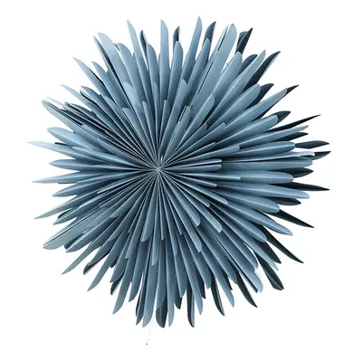 Sälen Weihnachtsstern mit Licht Papier Ø80 cm Pendelleuchte blau.