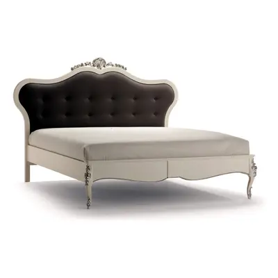 Schlafzimmer Design luxus Bett 180x200 Textil Doppel Bettgestell Beige Betten
