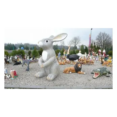 XXL Hase Werbung Aufsteller Hingucker Skulptur Tier Zoo Dekoration