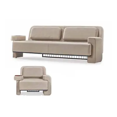 Polstergruppe Sitzensemble Sofagarnitur Couch Set Gruppe Sitzkombination 3+1