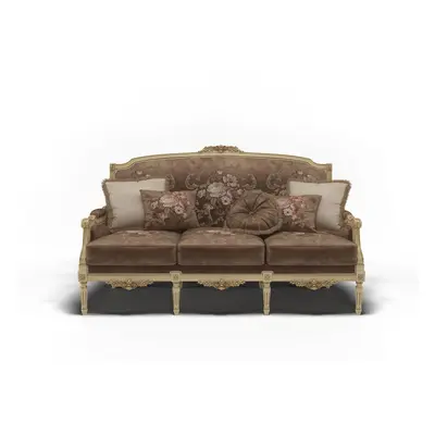 Sofa Polster Couch Sitzer Textilsofa Original Couchen Sofas Dreisitzer Möbel