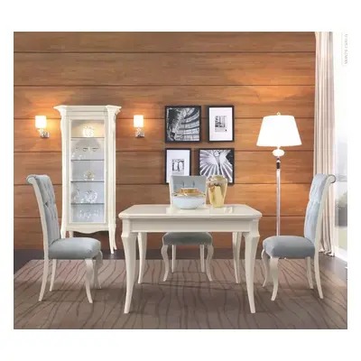 Esstisch Tisch Ausziehbar Holz Essecke Esszimmertisch Esszimmer Weiß
