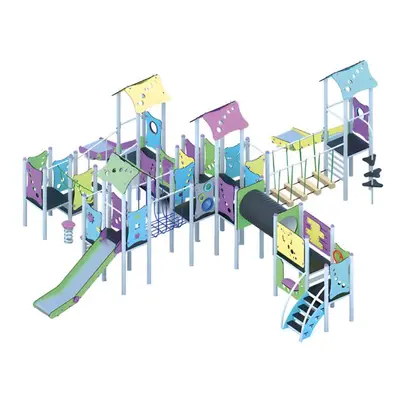 Spielplatz Rutschbahn Spielgelände Klettergerüst Kinderspielplatz Freizeitpark