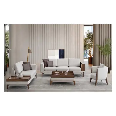 Wohnzimmer Set 2x Sofa Sessel Couchtisch Sofagarnitur Sets Couchen Möbel