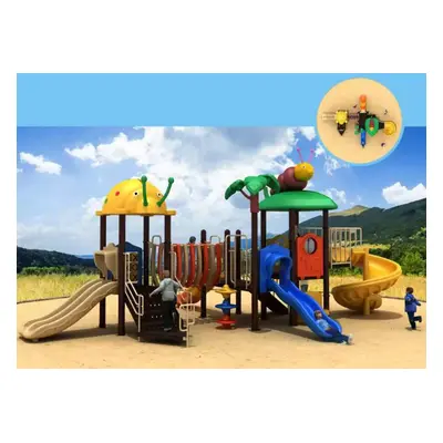 Kunststoff Spielhaus Outdoor Spielplatz großer Kinderspielplatz Turm