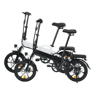 U3 Klappbares E-Bike - Schwarz+Weiß
