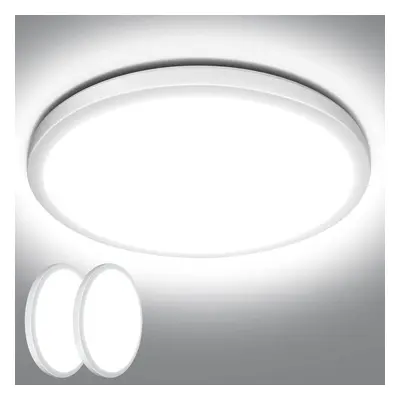 Lepro Deckenlampe 24W, IP44 Wasserfest Deckenleuchte，5000K...