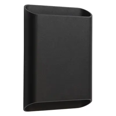 Artdelight Diaz - wandleuchte - 4 x 14,5 x 20 cm - 2 x 6W LED inkl. - IP65 - schwarz