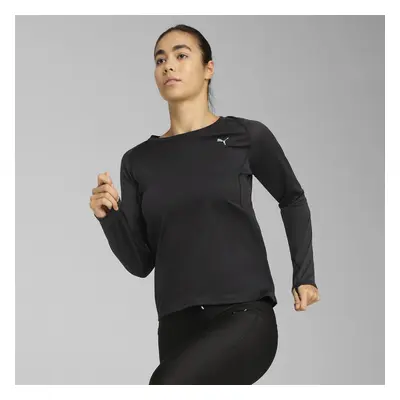 PUMA VELOCITY Langarm-Laufshirt Damen, Kleidung, Schwarz, XS