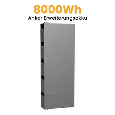 Anker BP1600 Erweiterungsakku für Solix Solarbank 2 E1600 Pro/Plus/AC Sonderangebot - 8000Wh Erw