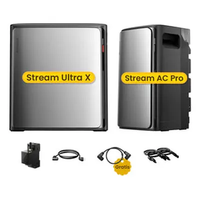 EcoFlow Stream Ultra X, All-in-One Speicher für Balkonkraftwerke, by Powerness - Stream Ultra X 