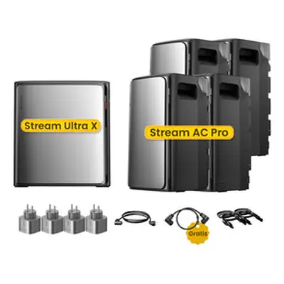 EcoFlow Stream Ultra X, All-in-One Speicher für Balkonkraftwerke, by Powerness - Stream Ultra X 