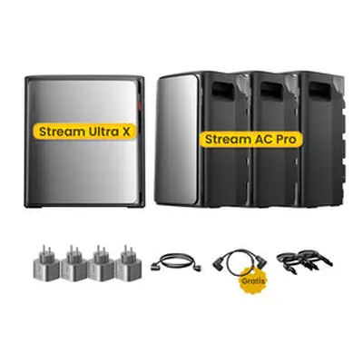 EcoFlow Stream Ultra X, All-in-One Speicher für Balkonkraftwerke, by Powerness - Stream Ultra X 