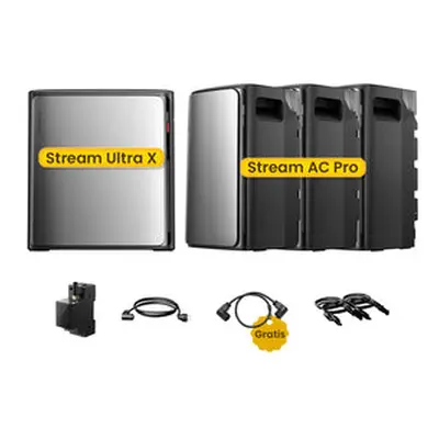 EcoFlow Stream Ultra X, All-in-One Speicher für Balkonkraftwerke, by Powerness - Stream Ultra X 