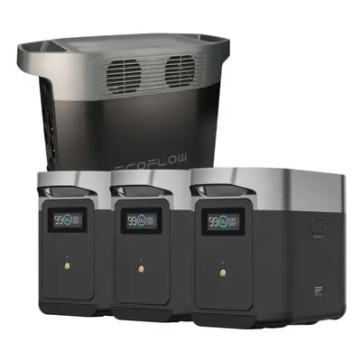 EcoFlow DELTA 2 Powerstation und 3x DELTA 2 Extra Batterie