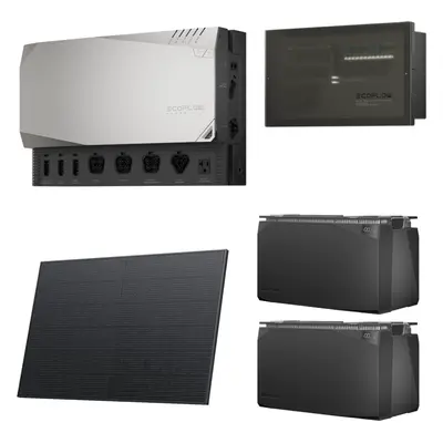 EcoFlow Prepared Kit mit 10,24kWh Power Kit und 400W Solarpanel