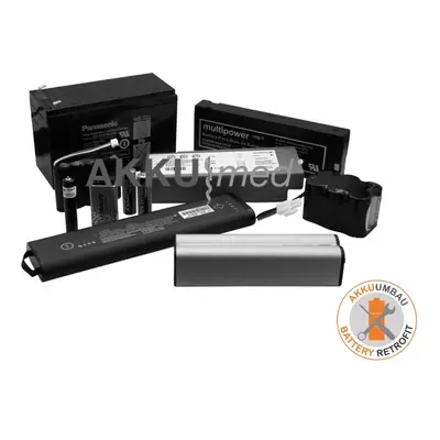 NiMH Akkuumbau passend für Heine S5Z X0499623