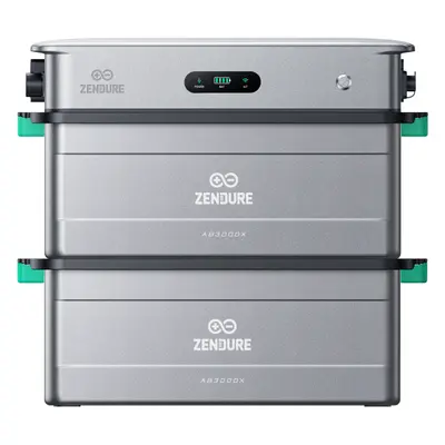 Zendure SolarFlow 2400 AC + 2x AB3000X 48V 120Ah 5760Wh