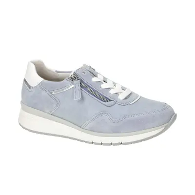 Gabor 46.308.65 hell-blau - bequeme Halbschuhe f?r Damen