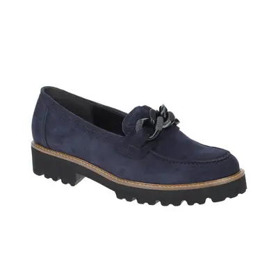 Gabor 75.240.36 dunkel-blau - elegante Slipper f?r Damen