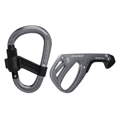 Mammut Smart 2.0 Belay Package Sicherungsgerät und Karabiner grey