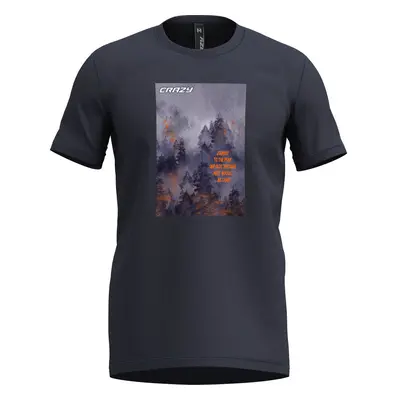 Crazy Idea Shirt Joker Herren T-Shirt pine tree L