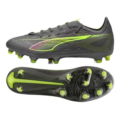 Puma Ultra 5 Match FG/AG Fussballschuhe matte aged silver-yellow alert-puma aged silver 43