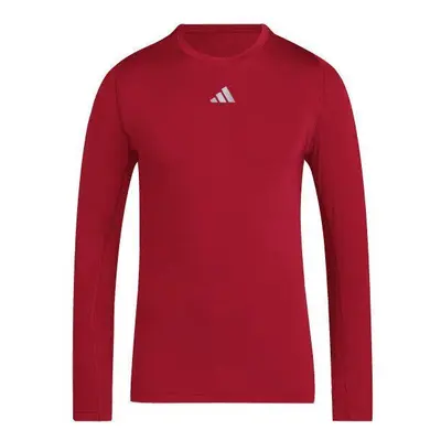 adidas Techfit Long Sleeve Funktionsshirt langarm Herren rot S