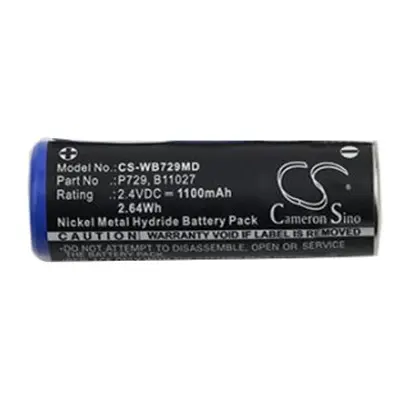 Ersatzakku - CS-WB729MD - Welch Allyn B11027 / 72900 - 2,4 Volt 1100mAh Ni-MH
