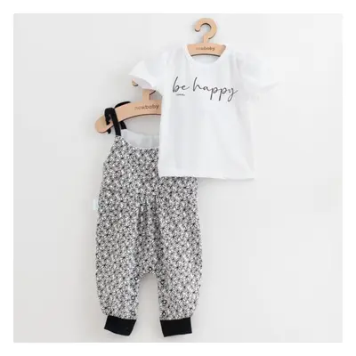 2-teiliges Sommer-Mädchen-Set New Baby Be Happy 62 (3-6 Monate)