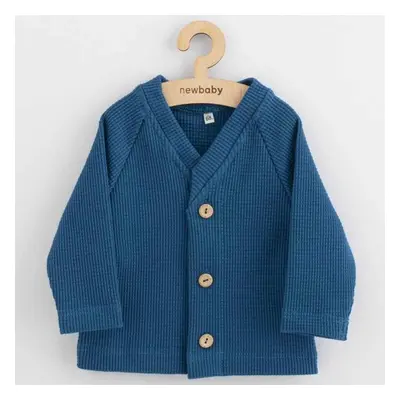 Neugeborenen-Jacke mit Knöpfen New Baby Luxury Kleidung Oliver blau 62 (3-6 Monate)