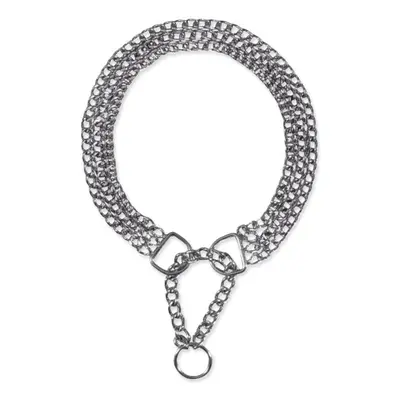 Halsband Trixie-Kette, halbversenkbar, dreireihig, 50 cm x 2,5 mm