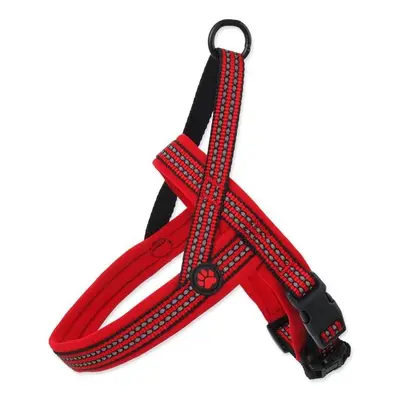 Geschirr Active Dog Neopren S/M rot 2x52-60cm