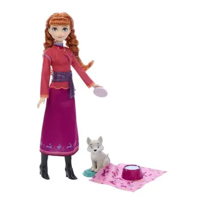 Frozen Puppe - Anna mit Polarwelpe